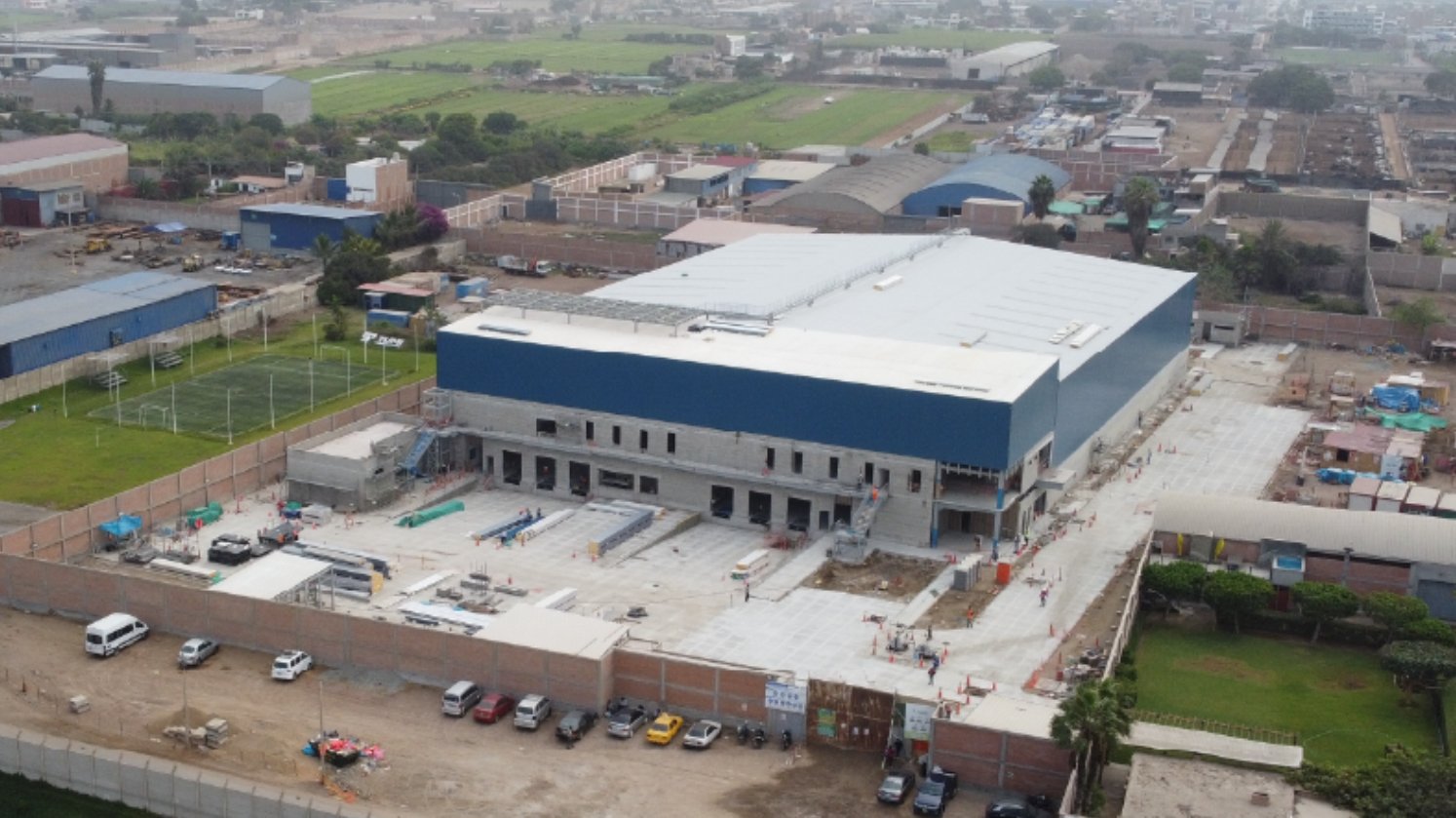 Proyecto Multifoods vista aerea